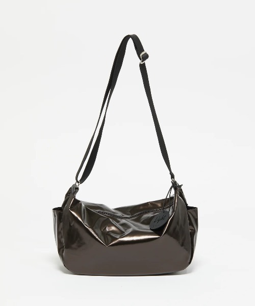 Jack Gomme（ジャックゴム）の「【JACK GOMME/ジャックゴム】メッセンジャー　ショルダーバッグ LIRIS（ショルダーバッグ・レディース・ゴールド/ライトブルー/ホワイト/レッド/ブラック/カーキ/ブルー/ライトイエロー/ブラウン/ガンメタ・FREE）」の21枚目の写真