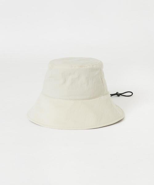 SMELLY（スメリー）の「『撥水/UVカット』ハッスイドロストバケットハット（ハット・レディース・カーキ/アイボリー/ブラック・-）」の11枚目の写真