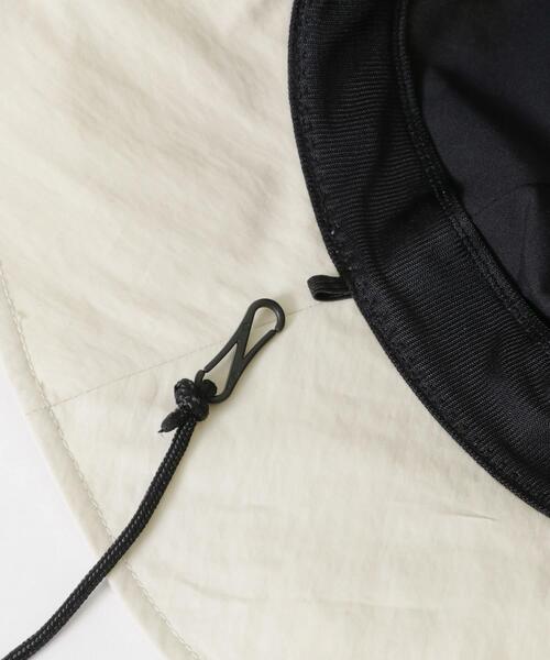 SMELLY（スメリー）の「『撥水/UVカット』ハッスイドロストバケットハット（ハット・レディース・カーキ/アイボリー/ブラック・-）」の4枚目の写真