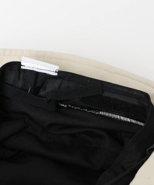 SMELLY（スメリー）の「『撥水/UVカット』ハッスイドロストバケットハット（ハット・レディース・カーキ/アイボリー/ブラック・-）」の5枚目の写真