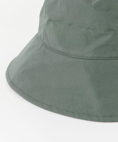 SMELLY（スメリー）の「『撥水/UVカット』ハッスイドロストバケットハット（ハット・レディース・カーキ/アイボリー/ブラック・-）」の16枚目の写真