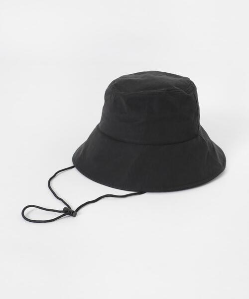 SMELLY（スメリー）の「『撥水/UVカット』ハッスイドロストバケットハット（ハット・レディース・カーキ/アイボリー/ブラック・-）」の21枚目の写真