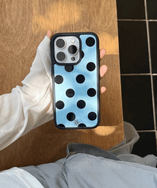 LUON / ポルカドット スマホ ケース iPhoneケース（スマホケース
