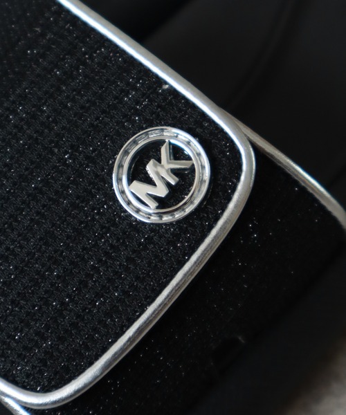 MICHAEL KORS(マイケルコース)の「【MICHAEL KORS/マイケルコース】 RAELYNN DARBY / レイリン ダービー スライド サンダル(サンダル・レディース・ブラック/ベージュ・23cm/23.5cm)」の15枚目の写真