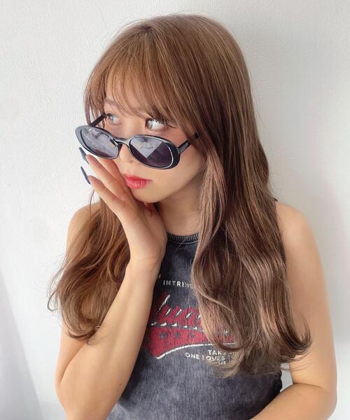 WEGO(ウィゴー)の「WEGO/オーバルスモークレンズアイウェア(サングラス・レディース・ブラック・FREE)」の7枚目の写真