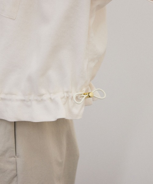 アダムエロペ ペプラムジップブラウス ブルゾン ADAM ET ROPE'｜【再入荷・新色追加・サステナブル】ペプラム
