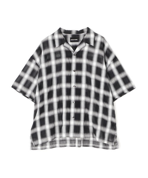 DANKE SCHON(ダンケシェーン)の「DankeSchon/ダンケシェーン/SIZZLE CHECK S/S SHIRTS(シャツ/ブラウス・レディース・ブラック/ブルー・F)」の4枚目の写真