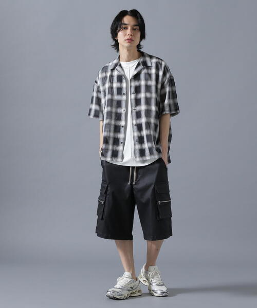 DANKE SCHON(ダンケシェーン)の「DankeSchon/ダンケシェーン/SIZZLE CHECK S/S SHIRTS(シャツ/ブラウス・レディース・ブラック/ブルー・F)」の7枚目の写真