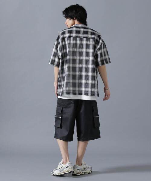 DANKE SCHON(ダンケシェーン)の「DankeSchon/ダンケシェーン/SIZZLE CHECK S/S SHIRTS(シャツ/ブラウス・レディース・ブラック/ブルー・F)」の8枚目の写真