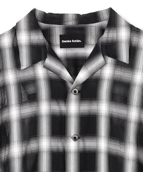 DANKE SCHON(ダンケシェーン)の「DankeSchon/ダンケシェーン/SIZZLE CHECK S/S SHIRTS(シャツ/ブラウス・レディース・ブラック/ブルー・F)」の10枚目の写真