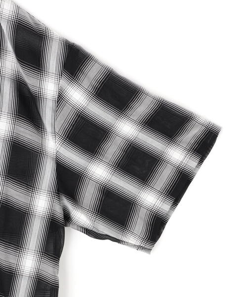 DANKE SCHON(ダンケシェーン)の「DankeSchon/ダンケシェーン/SIZZLE CHECK S/S SHIRTS(シャツ/ブラウス・レディース・ブラック/ブルー・F)」の12枚目の写真