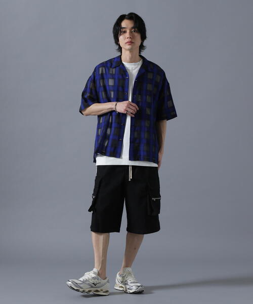 DANKE SCHON(ダンケシェーン)の「DankeSchon/ダンケシェーン/SIZZLE CHECK S/S SHIRTS(シャツ/ブラウス・レディース・ブラック/ブルー・F)」の19枚目の写真