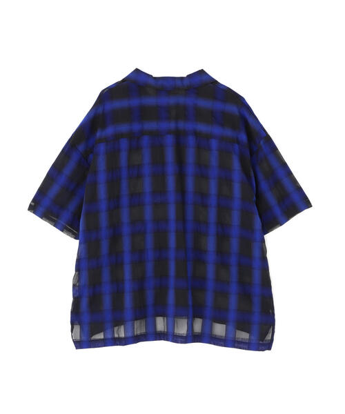 DANKE SCHON(ダンケシェーン)の「DankeSchon/ダンケシェーン/SIZZLE CHECK S/S SHIRTS(シャツ/ブラウス・レディース・ブラック/ブルー・F)」の21枚目の写真