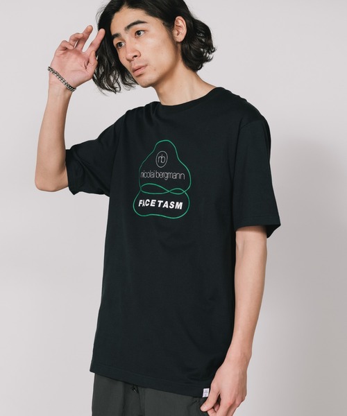 FACETASM(ファセッタズム)の「FACETASM/ファセッタズムxNicolai Bergmann/ニコライ バーグマン TEE 半袖Tシャツ(Tシャツ/カットソー・メンズ・ホワイト/グレー/ブラック・5/4/3)」の3枚目の写真