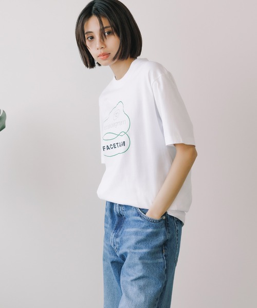 FACETASM(ファセッタズム)の「FACETASM/ファセッタズムxNicolai Bergmann/ニコライ バーグマン TEE 半袖Tシャツ(Tシャツ/カットソー・メンズ・ホワイト/グレー/ブラック・5/4/3)」の4枚目の写真