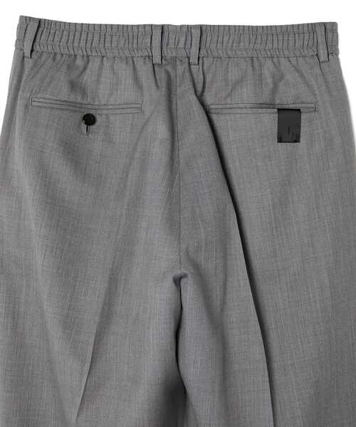 hana ♪  ニリ ロータン NOLAN PANT  ブラック N.HOOLYWOOD PT06-095 WIDE EASY SUIT PANTS BLACK | TODAY CLOTHING