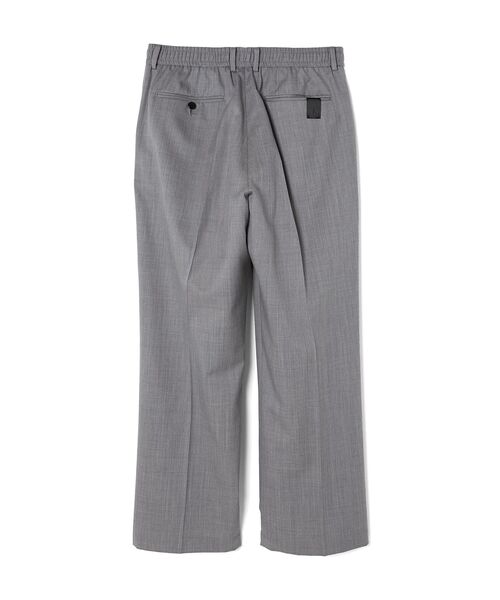 LUV IS TRUE★韓国★人気★AM NYLON TUCK BOOTSCUT PANTS 3色 ZH8FCHAN Women's Lace Up PU Leather Pants Chic Drawstring