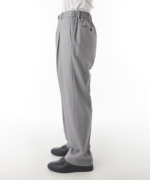 N.HOOLYWOOD ウールギャバジン アンクル スラックス エヌハリウッド SLIM STRAIGHT SLACKS N.HOOLYWOOD COMPILE│N-HOOLYWOOD.COM