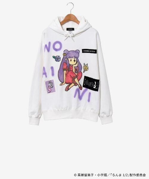 guernika×らんま1/2】らんま1/2 Paint Hoodie / シャンプー（パーカー