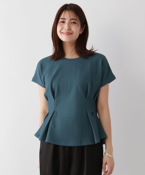 FOUND GOOD(ファウンドグッド)の「ウエストタックPO/FS(Tシャツ/カットソー・レディース・ブルー系5/グレー系8/ホワイト系5/ブラック・L/S/M)」の4枚目の写真