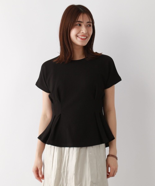 FOUND GOOD(ファウンドグッド)の「ウエストタックPO/FS(Tシャツ/カットソー・レディース・ブルー系5/グレー系8/ホワイト系5/ブラック・L/S/M)」の2枚目の写真