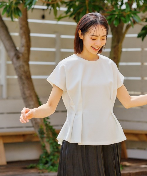 FOUND GOOD(ファウンドグッド)の「ウエストタックPO/FS(Tシャツ/カットソー・レディース・ブルー系5/グレー系8/ホワイト系5/ブラック・L/S/M)」の5枚目の写真