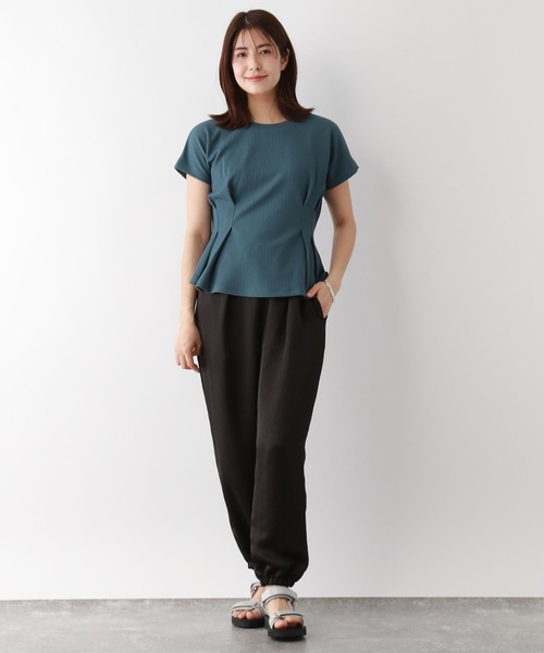 FOUND GOOD(ファウンドグッド)の「ウエストタックPO/FS(Tシャツ/カットソー・レディース・ブルー系5/グレー系8/ホワイト系5/ブラック・L/S/M)」の20枚目の写真