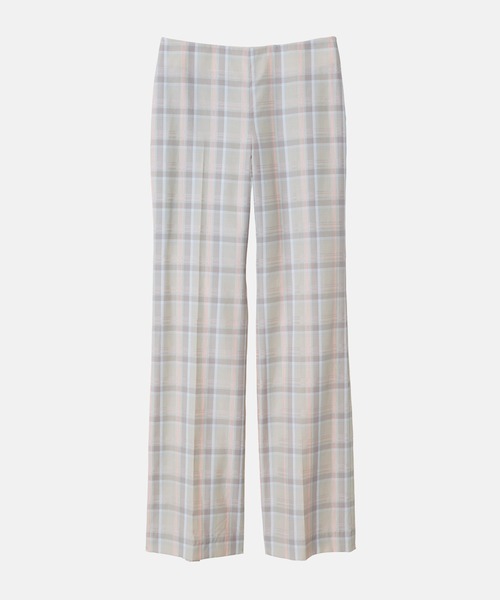 セール】チェックレイヤードトラウザー / Check Layerd Trousers