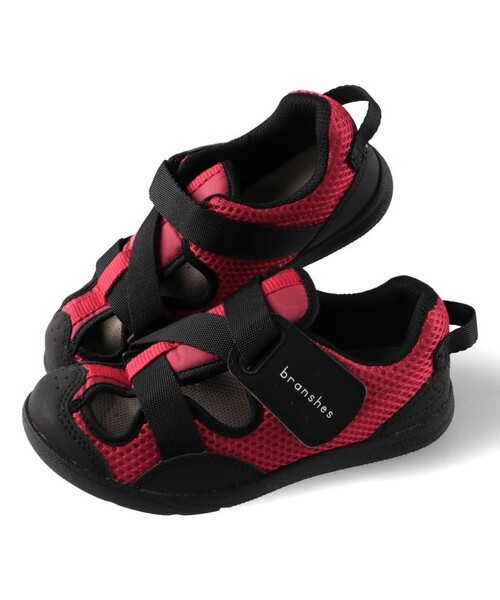 IFME（イフミー）の「【IFME+/イフミ―プラス】コラボ　ウォーターシューズ（サンダル・キッズ・ブラック/レッド・16.0cm/15.0cm/18.0cm/20.0cm/21.0cm/17.0cm/19.0cm）」の3枚目の写真