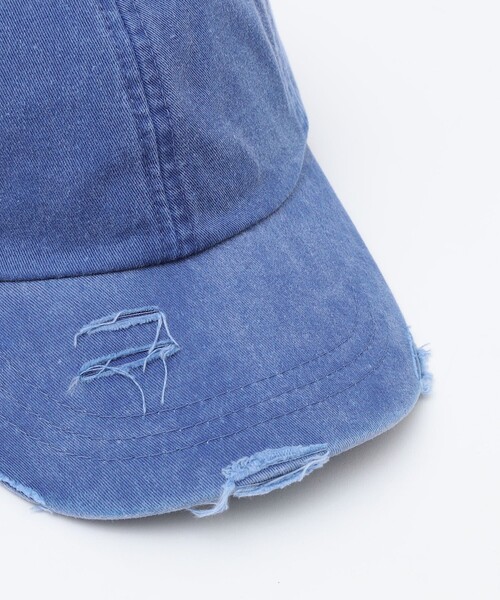 ADAMS(アダムス)の「ADAMS: DISTRESSED CLASSIC(キャップ・メンズ・ブラック/ネイビー/ロイヤルブルー/ストーン・ONE SIZE)」の8枚目の写真