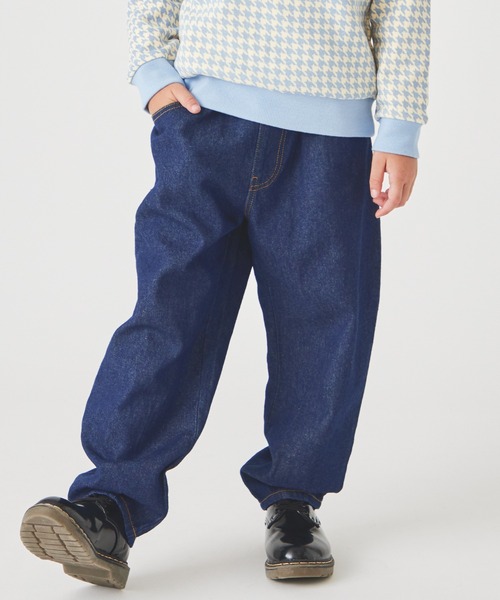 ever closet(エバークローゼット)の「軽やかにはける デニムパンツ(デニムパンツ・キッズ・インディゴブルー/ブルー系その他/ネイビー/ブルー/ブラック系その他/ブラック系その他2/ブラック・90cm/100cm/110cm/120cm/130cm/140cm/150cm)」の7枚目の写真