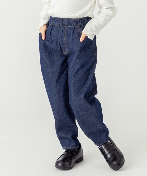 ever closet(エバークローゼット)の「軽やかにはける デニムパンツ(デニムパンツ・キッズ・インディゴブルー/ブルー系その他/ネイビー/ブルー/ブラック系その他/ブラック系その他2/ブラック・90cm/100cm/110cm/120cm/130cm/140cm/150cm)」の4枚目の写真