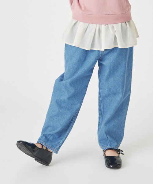 ever closet(エバークローゼット)の「軽やかにはける デニムパンツ(デニムパンツ・キッズ・インディゴブルー/ブルー系その他/ネイビー/ブルー/ブラック系その他/ブラック系その他2/ブラック・90cm/100cm/110cm/120cm/130cm/140cm/150cm)」の5枚目の写真