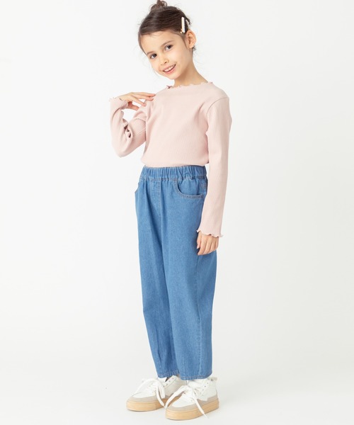 ever closet(エバークローゼット)の「軽やかにはける デニムパンツ(デニムパンツ・キッズ・インディゴブルー/ブルー系その他/ネイビー/ブルー/ブラック系その他/ブラック系その他2/ブラック・90cm/100cm/110cm/120cm/130cm/140cm/150cm)」の18枚目の写真