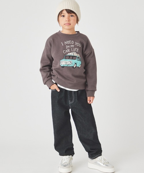 ever closet(エバークローゼット)の「軽やかにはける デニムパンツ(デニムパンツ・キッズ・インディゴブルー/ブルー系その他/ネイビー/ブルー/ブラック系その他/ブラック系その他2/ブラック・90cm/100cm/110cm/120cm/130cm/140cm/150cm)」の19枚目の写真
