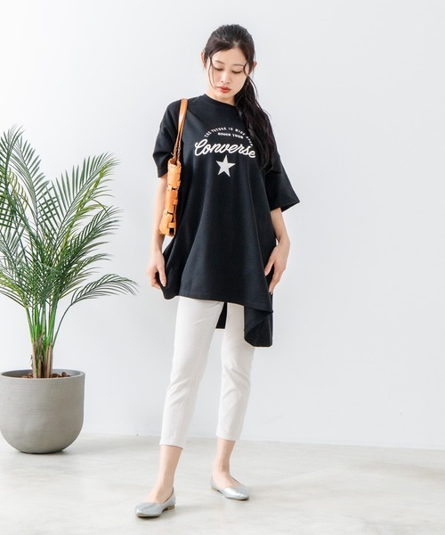 fort point(フォーポイント)の「【FORTPOINT/フォートポイント】接触冷感 ニットレギンス(その他パンツ・レディース・クリアブルー/アイボリー/ブラック/チャコールグレー・LARGE/MEDIUM)」の5枚目の写真