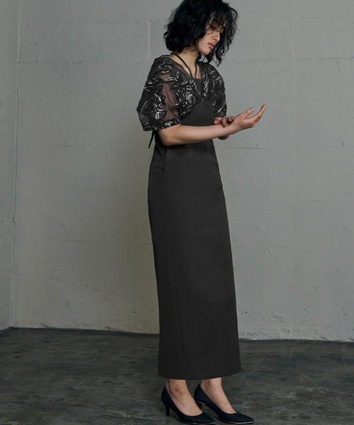 購入宣言で500円オフ【ZARA woman】レースワンピース 結婚式