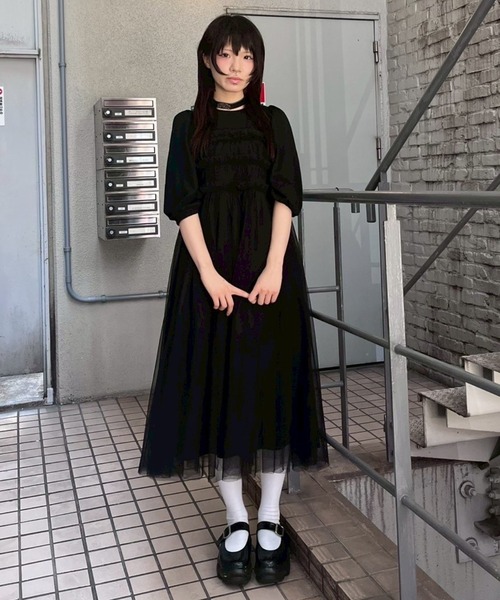 ワンピース Candy Stripper UNIFORM LAYERED DRESS Candy Stripper ワンピース UNIFORM LAYERED ドレス : ZOZOTOWN