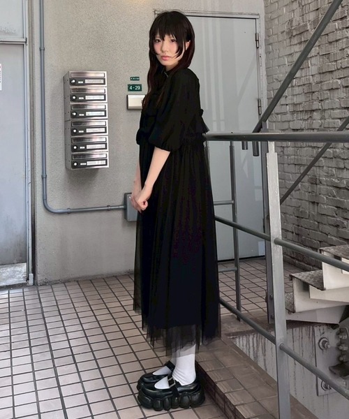 ワンピース Candy Stripper UNIFORM LAYERED DRESS UNIFORM LAYERED DRESS | Candy Stripper（キャンディ