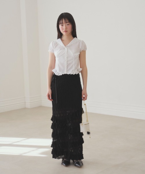 FURFUR セーラーカラーブラウス　新品タグ付き FUR0123M0069_zo_c102.jpg