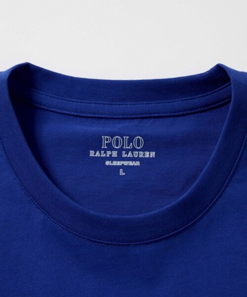POLO RALPH LAUREN SLEEPWEAR(ポロラルフローレンスリープウェア)の「【POLO RALPH LAUREN】クルーネックショートスリーブ ロゴプリントTシャツ(Tシャツ/カットソー・メンズ・ヘザーグレー/ブルー/オレンジ・M/L/XL)」の8枚目の写真