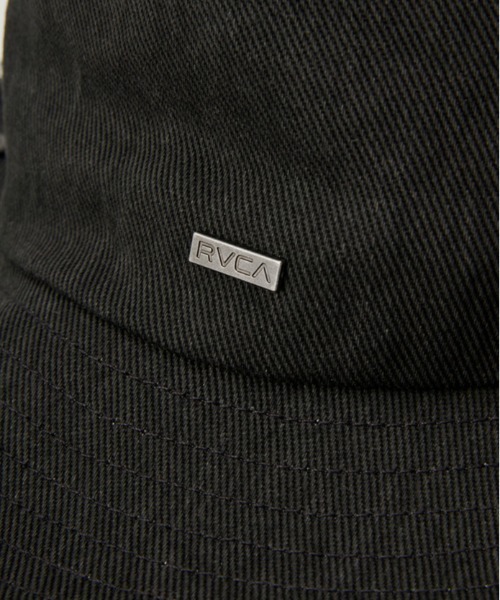 RVCA（ルーカ）の「RVCA/ルーカ ハット UNITED SAFARI HAT BF041-956（ハット・メンズ・ブラック×ブラック/サーモンピンク・FREE）」の12枚目の写真