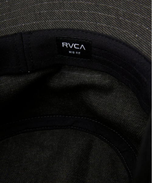 RVCA（ルーカ）の「RVCA/ルーカ ハット UNITED SAFARI HAT BF041-956（ハット・メンズ・ブラック×ブラック/サーモンピンク・FREE）」の13枚目の写真