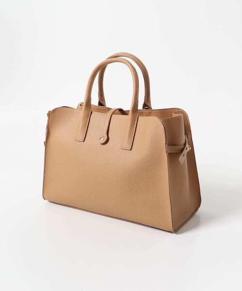 URBAN RESEARCH ROSSO WOMEN（アーバンリサーチ　ロッソ）の「ベルト付ステッチトートバッグ（トートバッグ・レディース・グレー系その他/キャメル・-）」の7枚目の写真