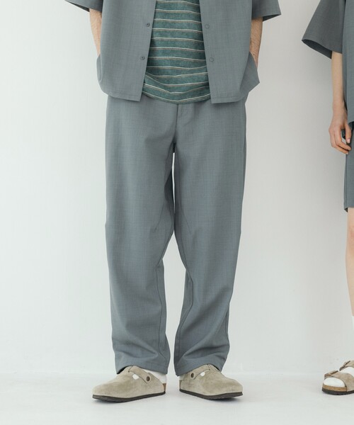 LINEN LIKE EASY PANTS リネンパンツ【keboz】 LINEN LIKE EASY PANTS リネンパンツ【keboz】