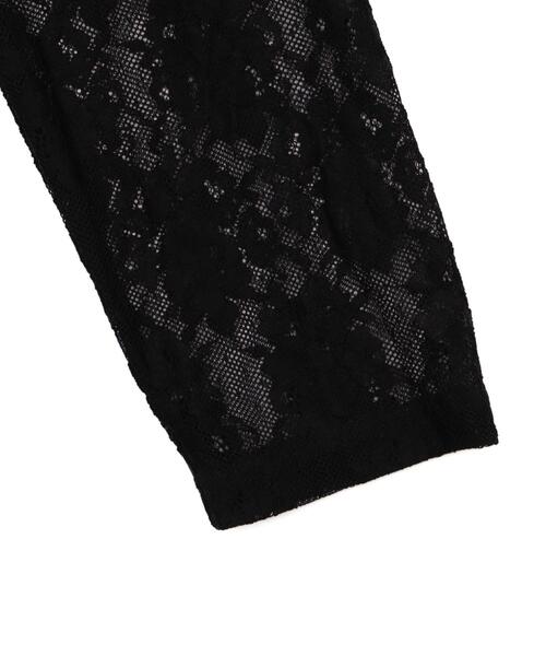 WEGO（ウィゴー）の「WEGO/レースリボンカーディガン（カーディガン/ボレロ・レディース・ブラック/ホワイト・FREE）」の22枚目の写真