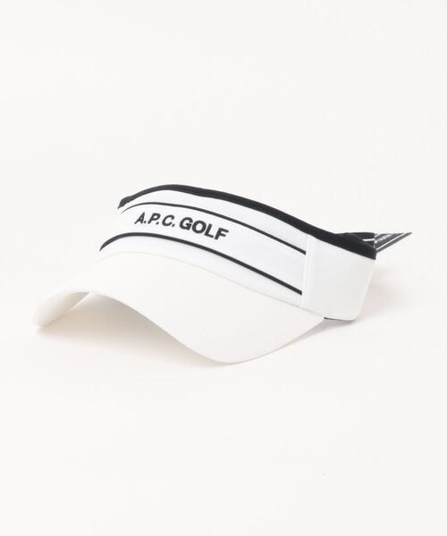 【TT】A.P.C. GOLF Lardy サンバイザー Lardy サンバイザー｜GOLF / ACC｜A.P.C. | アーペーセー日本