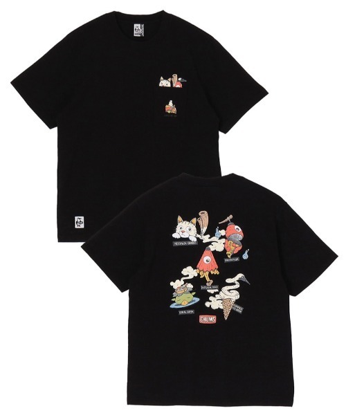 セール】CHUMS/チャムス 半袖Tシャツ バックプリント 虫よけ CH01-2508