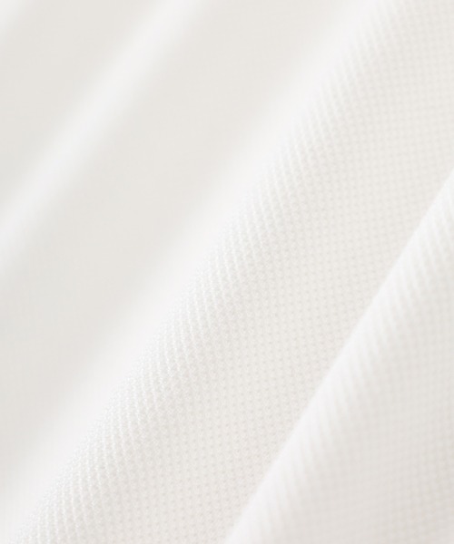 Honeys（ハニーズ）の「ショート丈衿付ポロシャツトップス（ポロシャツ・レディース・ネイビー/ピンク/ホワイト/サックスブルー/ブラック・L/M/S）」の17枚目の写真