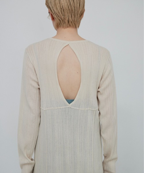 Layered Rib Knit One-piece（ワンピース）｜lit（リット）の